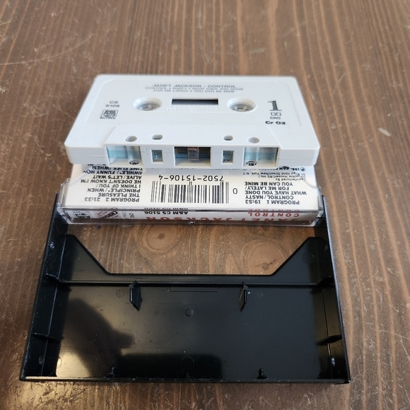 Janet Jackson Control Cassette Tape (A & M Records, 1986) Pop Music R&B Tested - Picture 5 of 7